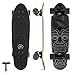 Magneto Cruiser Skateboard Portable Adult Cruiser Board Double Kicktail Deck Kids 68 Skateboard with Tiki Style 275 x 75 in Deck 7Ply Canadian Maple - Image 3