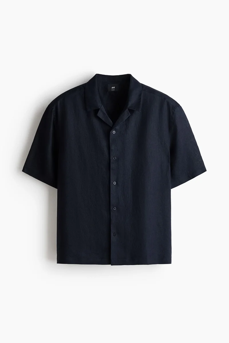 H&M Relaxed Fit Linen resort shirt