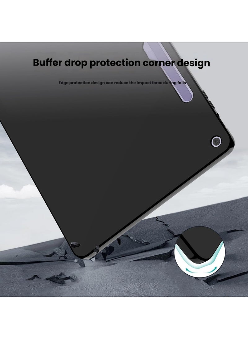 عام "غلاف سيليكون ناعم متوافق مع Microsoft Surface Pro مقاس 12 بوصة (2025) - تصميم خفيف الوزن ورفيع، تغطية كاملة مع حماية متكاملة للغطاء الخلفي" - Image 5