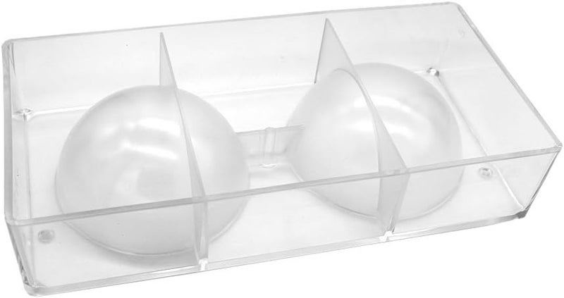 Goldbaking Largest Half Ball Chocolate Mold Ball Polycarbonate Candy Mould Chocolate Semi Sphere Mold Tray (X-Large 3.94inch) - Image 3