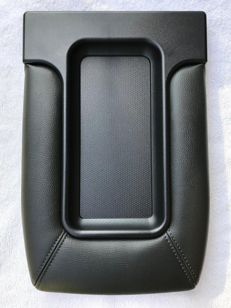 ITEK AUTO Center Console Storage Top Lid Armrest Repair Kit - Dark Grey for 1999-2007 Silverado, Sierra, Tahoe, Avalanche, Suburban - Image 1