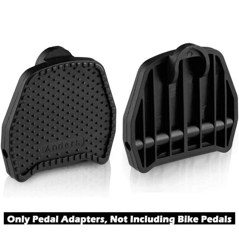 Thinvik محولات دواسات الطريق Thinvik بدون مشبك إلى دواسات منصة عالمية لنظام Shimano SPD-SL (تعمل فقط على دواسات دراجات الطريق) - Image 2