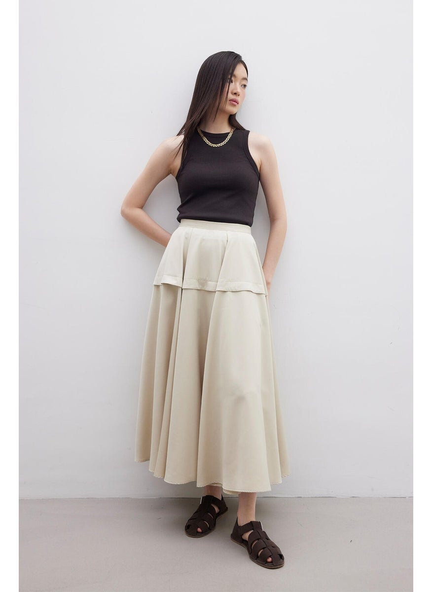 Flounce Design Skirt Beige - pzsku/Z5E878582B12B5BD62D3EZ/45/_/1741264836/cde0f007-6a32-4d00-b6ce-99d37bcb4953