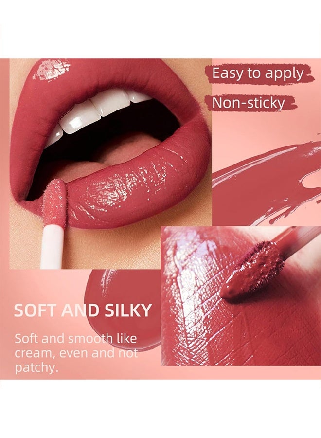 QiBest Trio Lip Set,All In One Lip Kit 3 In 1 Smooth Lipliner Lipgloss and Lipstick Set with Matte Velvet Liquid Lipstick Hydrating Moisturizing Lip Gloss and Creamy Lip Liner #06 Red High Heels - Image 4