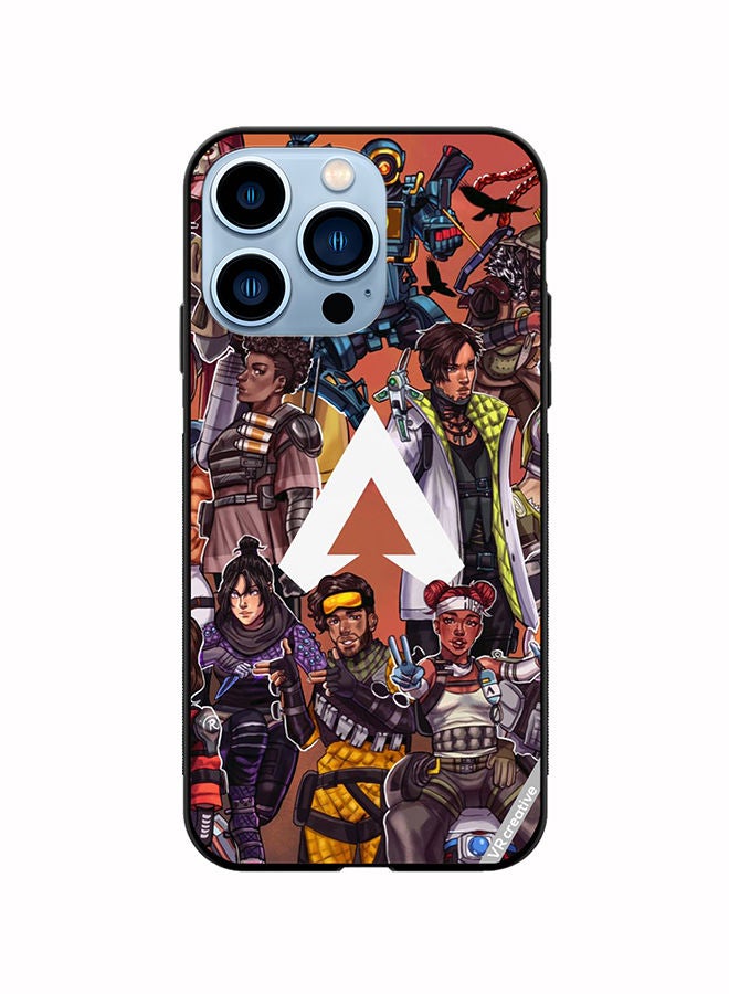 VR CREATIVE Protective Case Cover For Apple iPhone 13 Pro Apex Legends Whole Team Design Multicolour - Image 1
