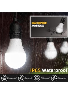 SP SUPER POWER 33FT Outdoor String Lights Commercial Great Weatherproof Strand 10 Meter 20 Hanging Sockets Decorative Lights for Outdoor Garden(10M With 9W LED Bulbs Warm White)  - Image 5