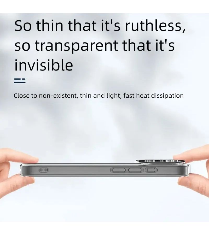 Transparent Flexible Case For IPhone 16 Pro Back Protection - Image 4