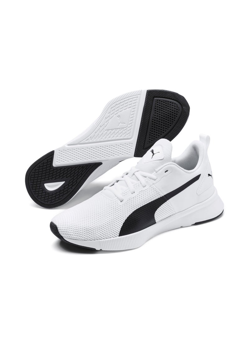 PUMA Flyer Mens White Running Shoes - Image 3
