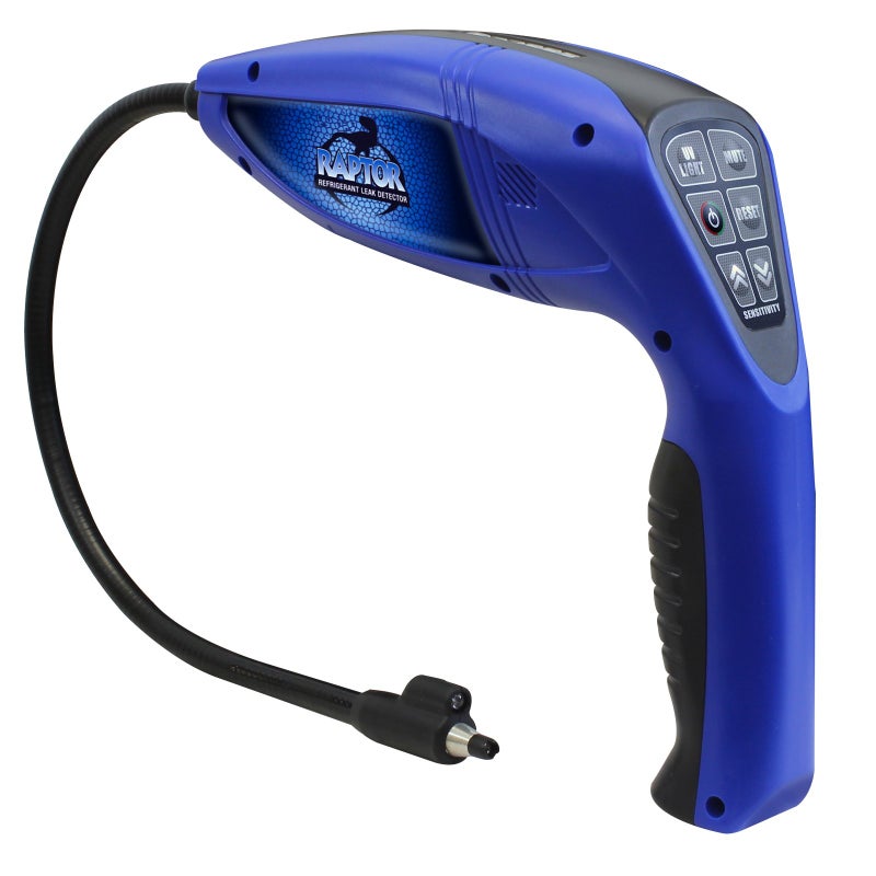 Mastercool 56200 Raptor Leak Detector with UV Light  Corona Discharge Sensor Dual Detection Electronic  UV SAE J1627 16 Probe - Image 1