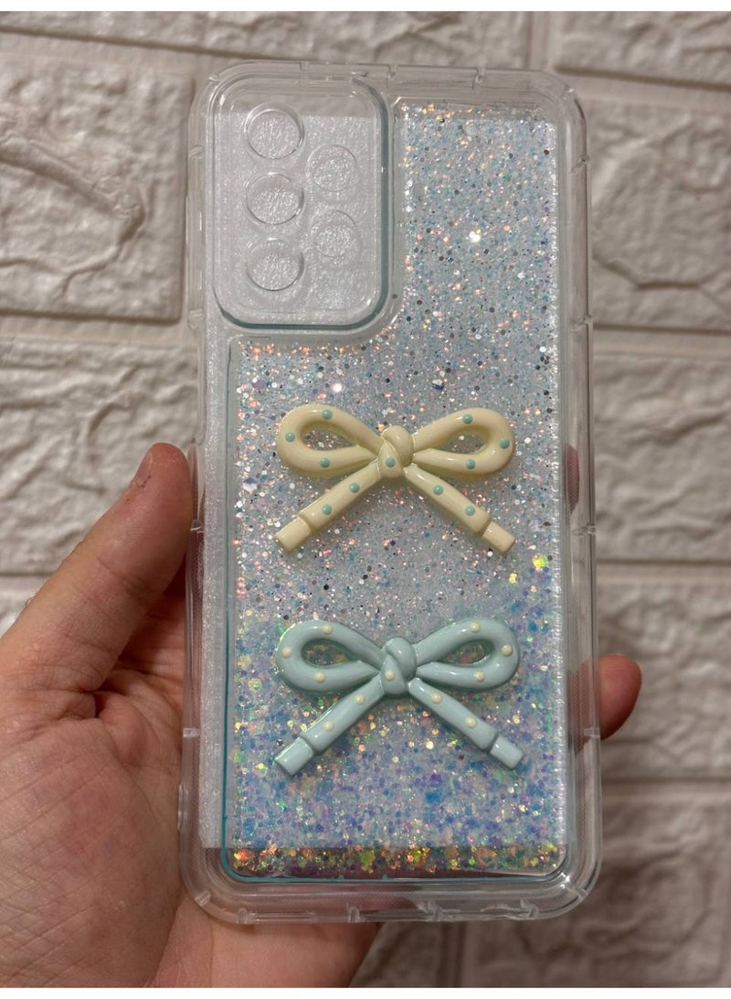 Back cover with a bow, compatible with the phone Samsung A23 - Image 1