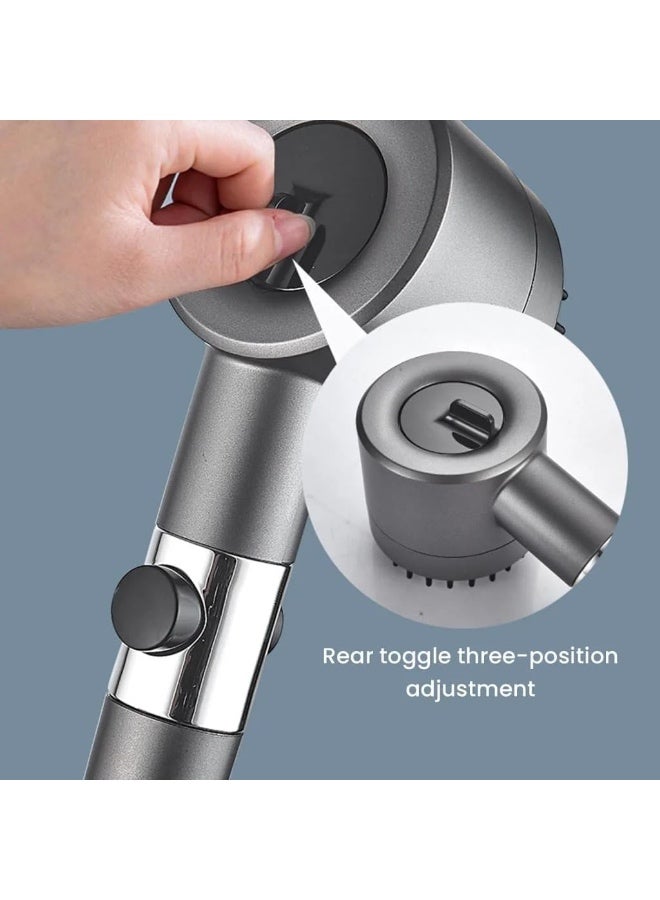 ARSAR PLUS Shower Head with Handheld – High Pressure 3 Spray Modes with Built-in Water Filter and ON/OFF Switch - Image 5