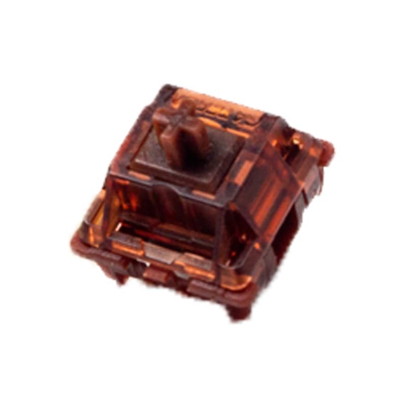 GATERON Phantom Brown Keyboard Switches Tactile 55gf RGB LED Factory Prelubed Key Switches for MX Mechanical KeyboardBrown 110PCS - Image 3
