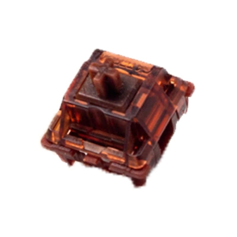 GATERON Phantom Brown Keyboard Switches Tactile 55gf RGB LED Factory Prelubed Key Switches for MX Mechanical KeyboardBrown 110PCS - Image 2