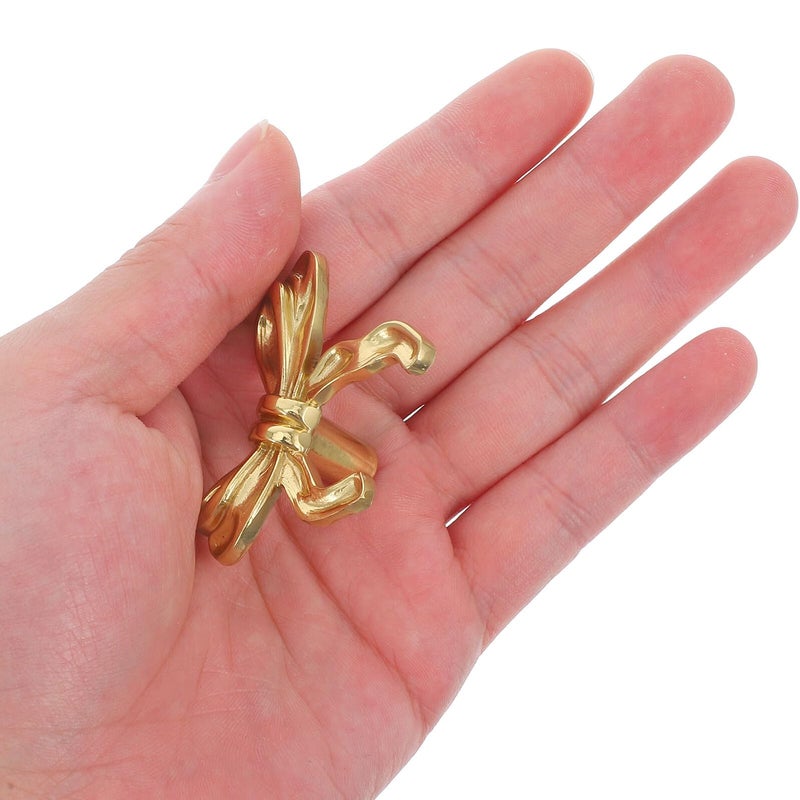 Brass Bow Drawer Knobs And Cabinet Handles Decorative Pulls For Kitchen Wardrobe Dresser - Image 4
