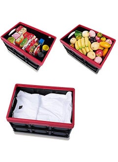 GTC GTC® Multi-Function Collapsible Car Trunk Stackable Storage Organizer Box 36283-2 (Small, Blue)  - Image 5
