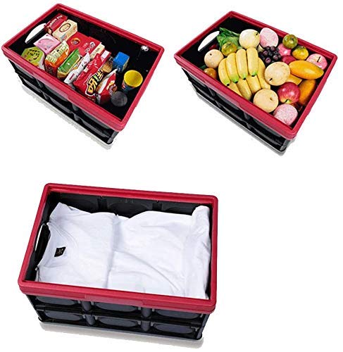 GTC GTC® Multi-Function Collapsible Car Trunk Stackable Storage Organizer Box 36283-2 (Small, Blue)  - Image 5