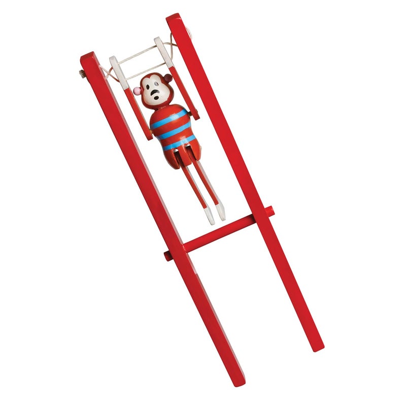 Tobar Wooden Acrobatic Monkey Toy - Image 2
