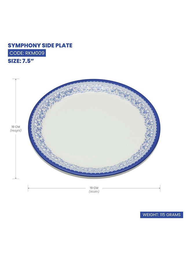 RK طبق جانبي من الميلامين سيمفوني 7.5 بوصة - Image 2