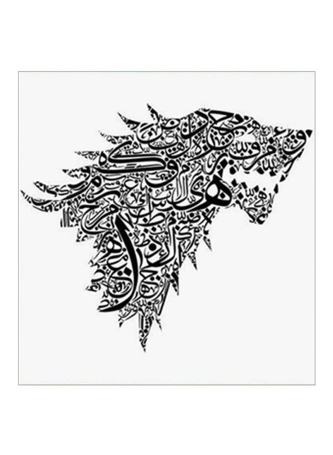 RYN Winter Is Coming Game Of Thrones MDF Wall Art Multicolour 30x30centimeter - Image 1