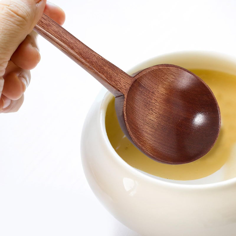 2pc Japanese Wood Rice Spoon And Soup Spoon Set For Hot Pot Ramen - Image 5