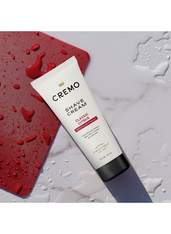 كريمو كريم الحلاقة الأصلي (عبوة من قطعتين)، كريم حلاقة فائق النعومة للرجال، يقاوم الجروح والخدوش وحروق الشفرة، 6 أونصة سائلة - Image 2
