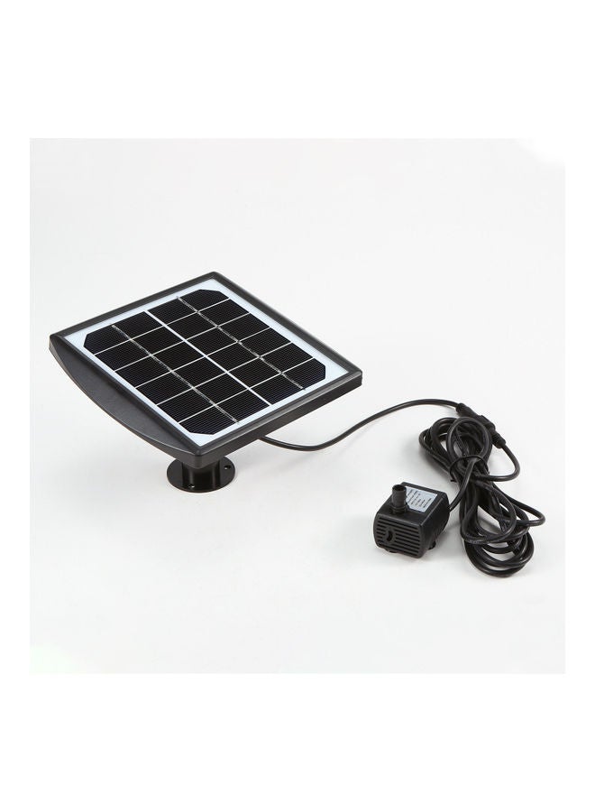 NIBEMINENT Outdoor Solar Powered Fountain Pump Black - Image 5