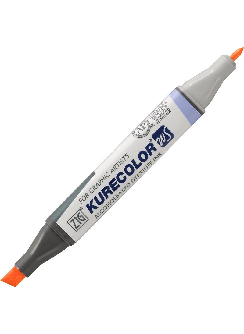 Zig Kurecolor KC3000 Twin S Marker Pen 204 Light Carmine  - Image 2