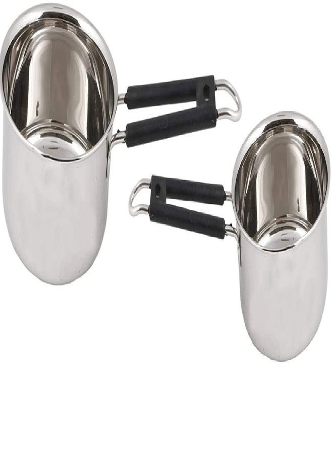 Bartan Star Stainless Steel Flat Base mini Saucepan -350ml & 500ml - Image 2