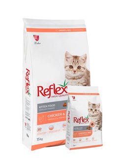 REFLEX Reflex Kitten Food Chicken and Rice 15 Kg 
