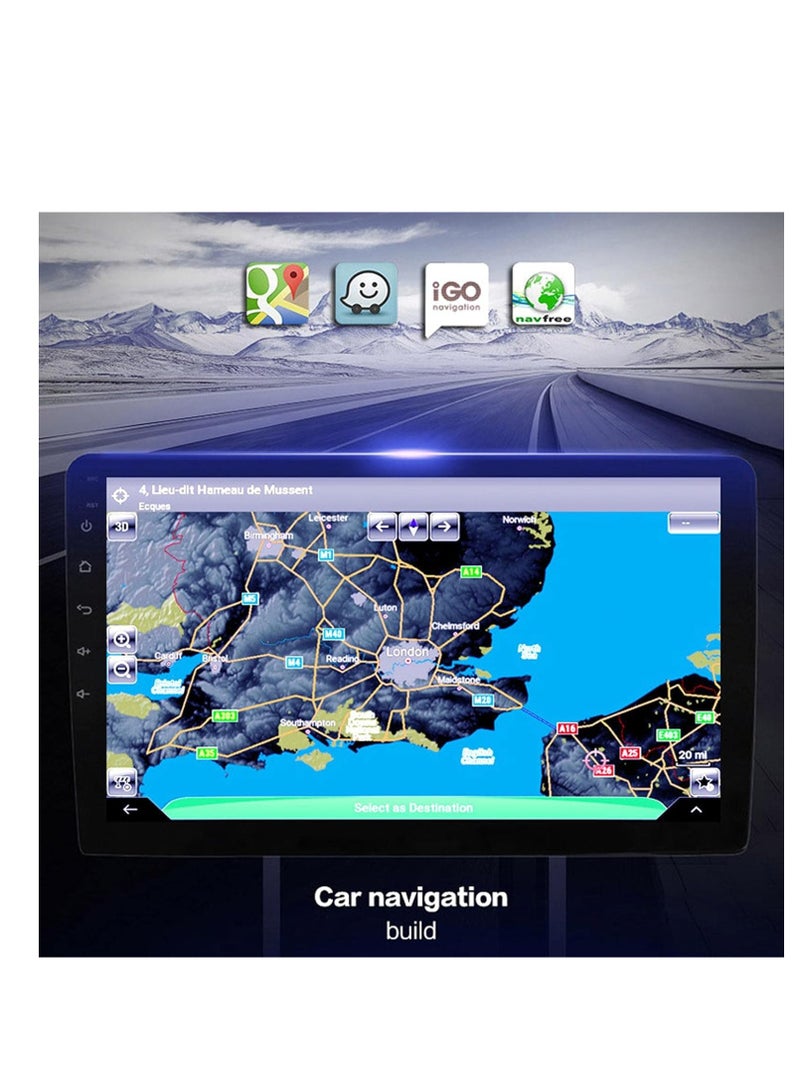 Android 10 Car Stereo for Toyota Innova 2007-2014 Radio Multimedia Player 9'' Touch Screen GPS Navigation Bluetooth FM SWC MirrorLink USB WIFI with Rear Camera,Automatic-4+64G - Image 5