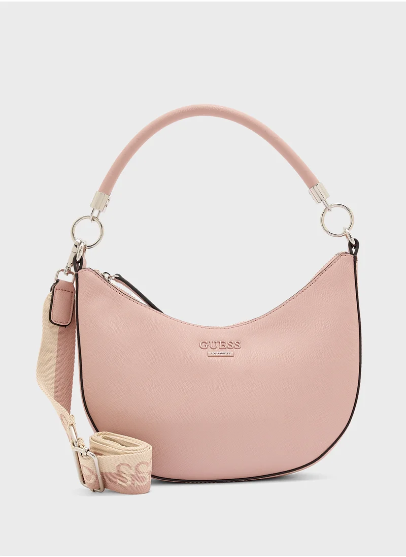 GUESS Monica Mini Top Zip Hobo