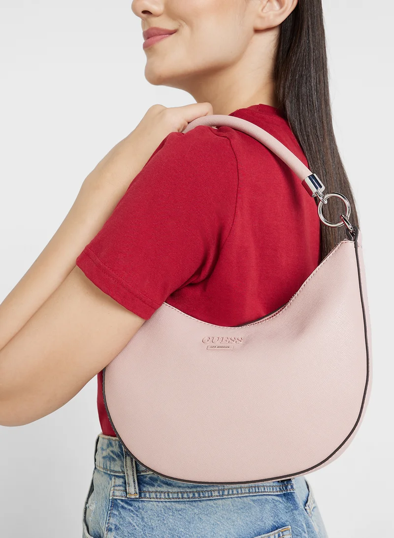 GUESS Monica Mini Top Zip Hobo