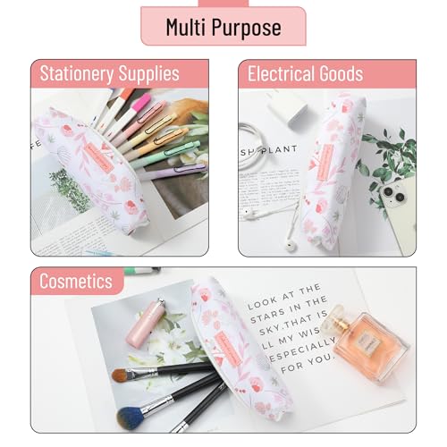 Mr. Pen- Cute Pencil Case Pouch, Spring Design, Multipurpose Canvas Bible Pencil Pouch - Image 3