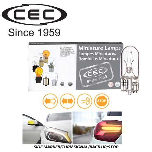 CEC Industries 193 Light Bulb, 14V, 4.62W, T3.25 Shape (10-Pack) - Image 4