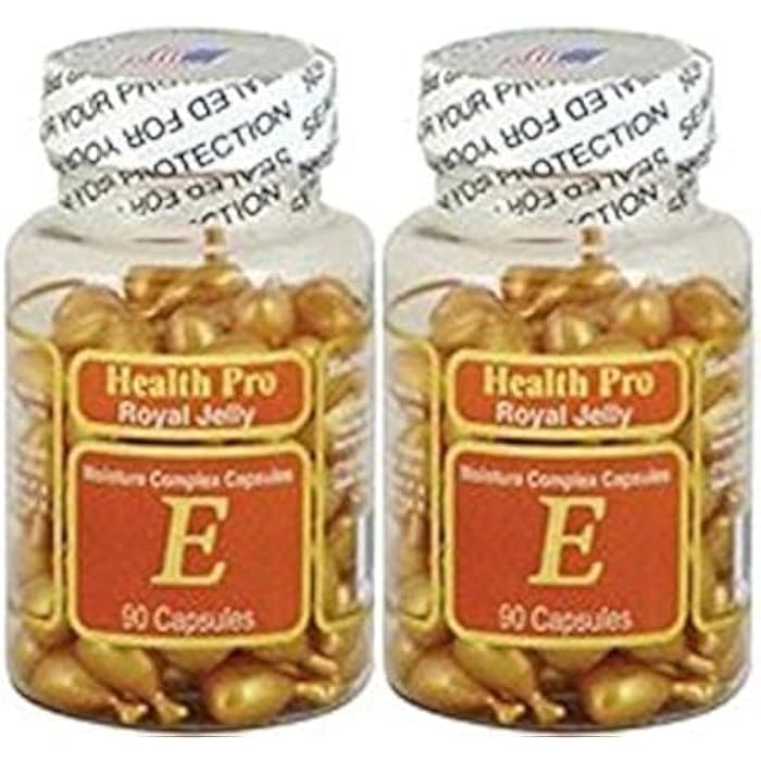 NU-Health Vitamin E Skin Oil Royal Jelly, 90 Softgels (Pack of 2) - Image 1
