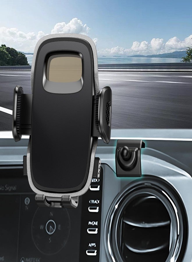 ELOHEI Phone Mount for Toyota Tacoma with Custom Base, Custom Fit Car Phone Holder for Tacoma 2016 2017 2018 2019 2020 2021 2022 2023 2024, 3rd Gen Accessories - Image 1