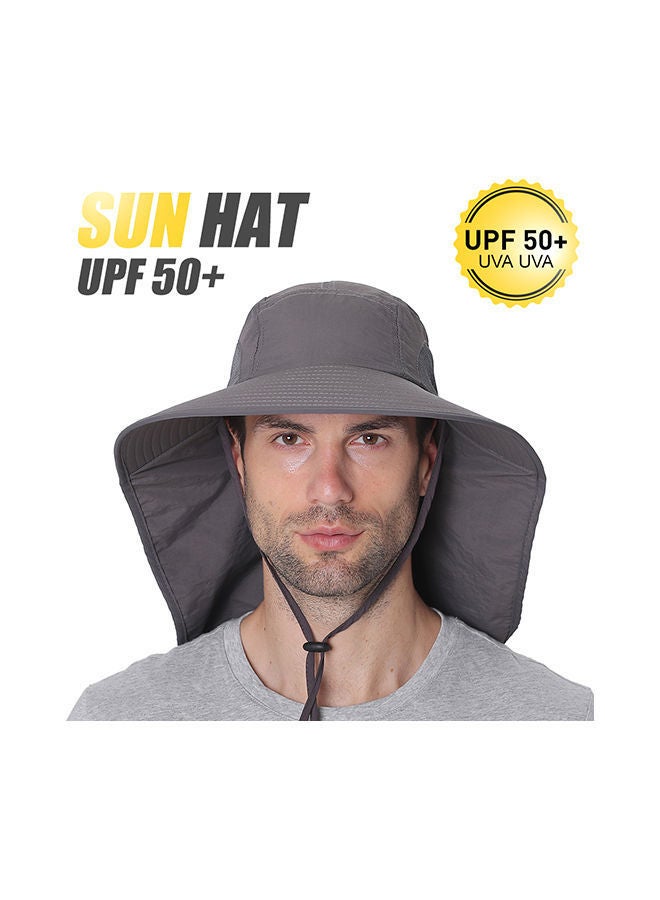 NIBEMINENT Outdoor Sun Protection Fishing Cap With Neck Flap - Image 3