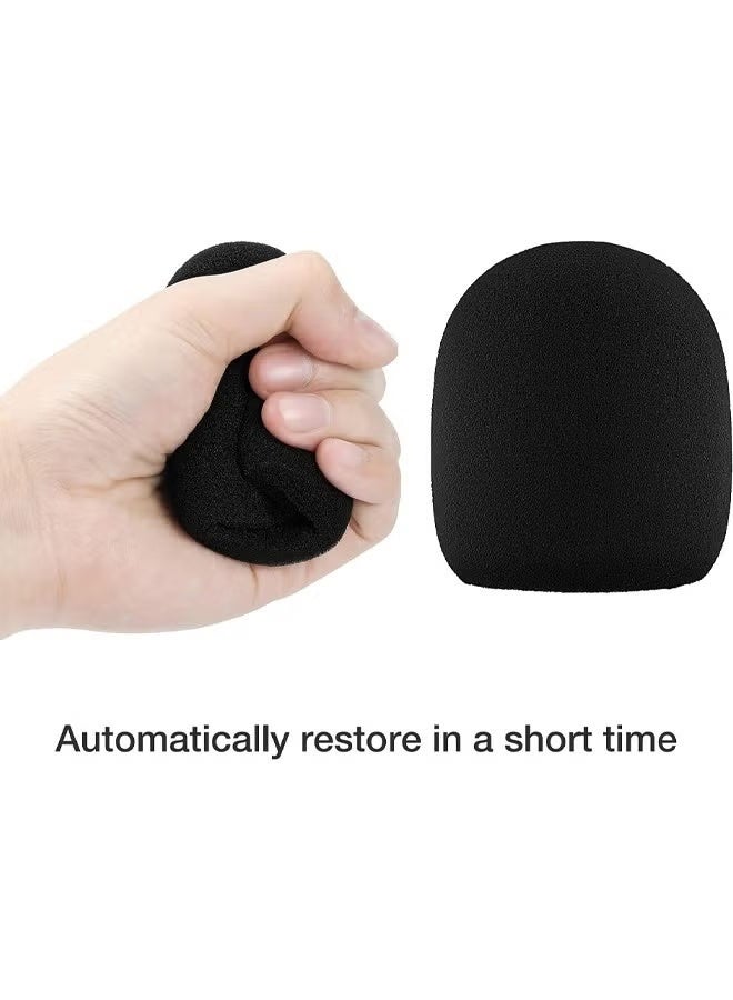 6 Pack Microphone Cases, Handheld Thick Foam Microphone Cases Suitable for Most Types of Microphones, Simple Case, Suitable for Xiaomi Redmi, ABS - Image 3