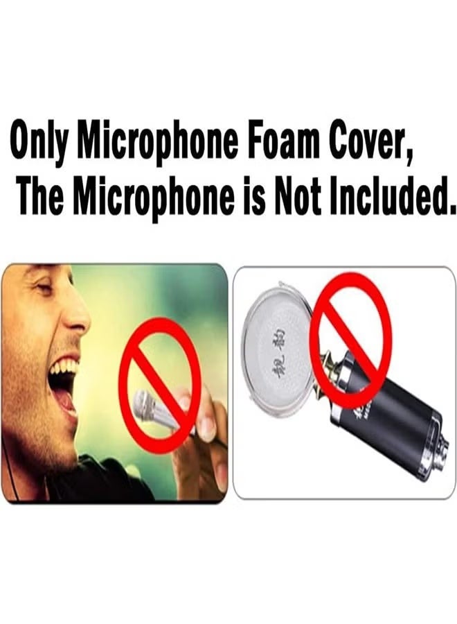 6 Pack Microphone Cases, Handheld Thick Foam Microphone Cases Suitable for Most Types of Microphones, Simple Case, Suitable for Xiaomi Redmi, ABS - Image 4