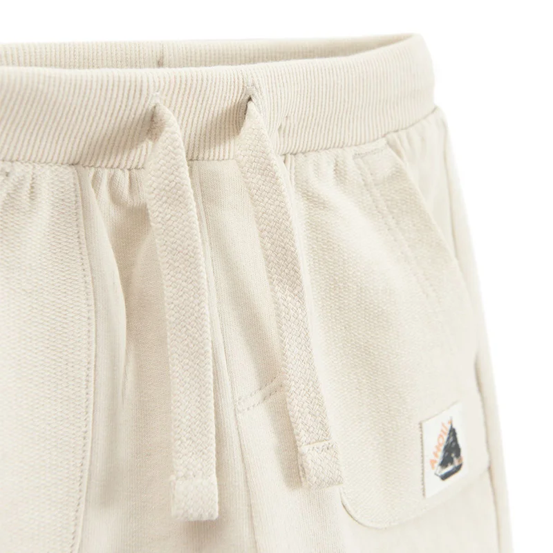 كول كلوب بنطلون رياضي قطني بيج فاتح