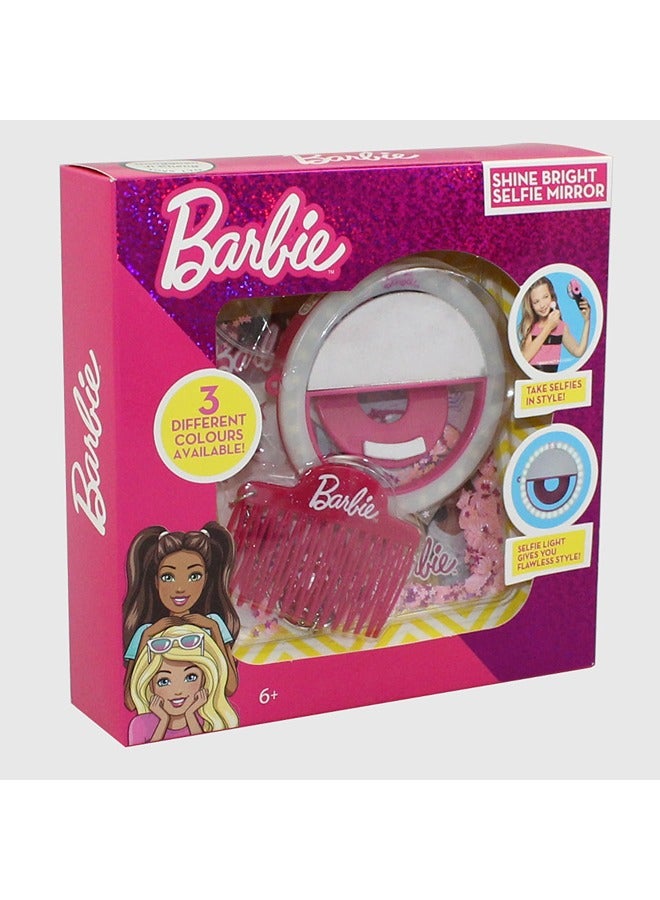 Barbie Shine Bright LED Selfie Mirror - Image 1