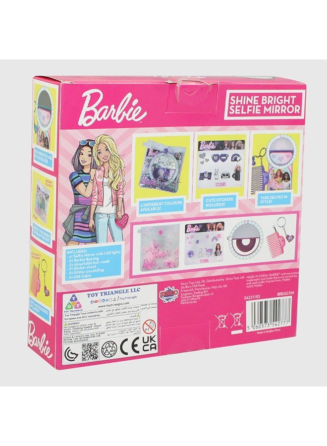 Barbie Shine Bright LED Selfie Mirror - Image 2