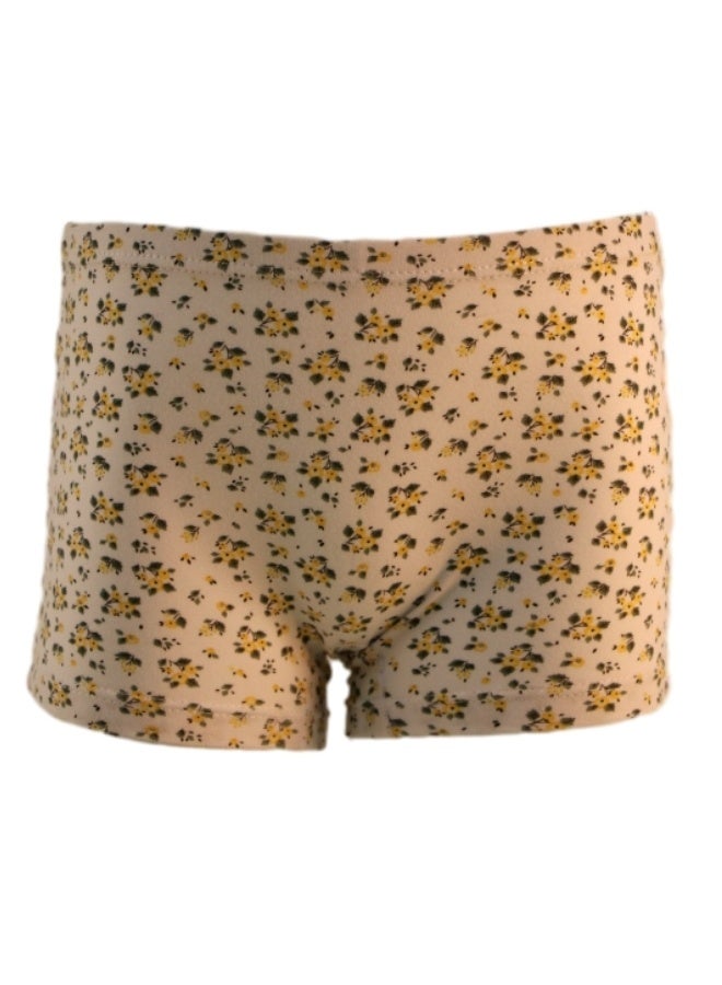 JOANNA 870167 Girl's Multiple Design Boyshort 3-Pack Underwear, Multicolor - Image 2