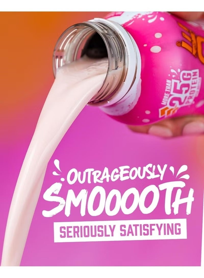 Grenade Protein Shake Strawberry & Cream 330ml – Pack of 8 - Image 4