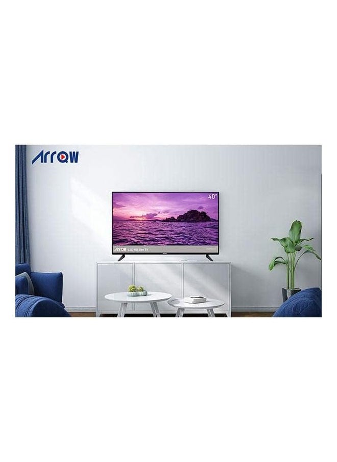 ARRQW - 40 Inch 2K HD Android Smart LED TV with Wall Stand, High Definition Display, Smart Features, Modern Design | Model Name: RO-40LDES - Image 1