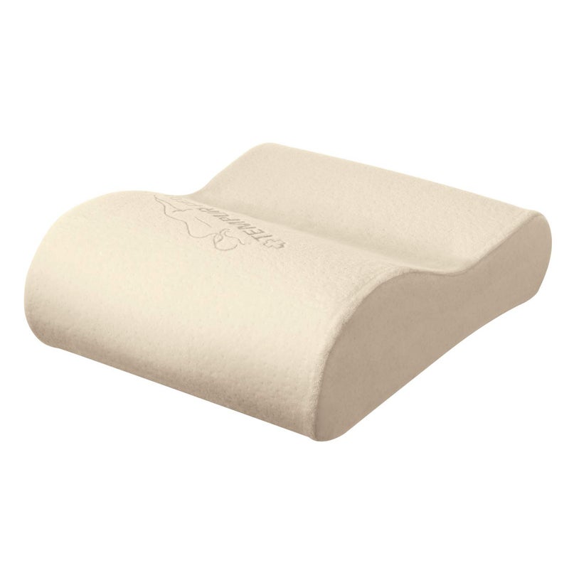 Tempur-Pedic وسادة TEMPUR للرقبة من تمبور-بيديك، للسفر، بيضاء - Image 4
