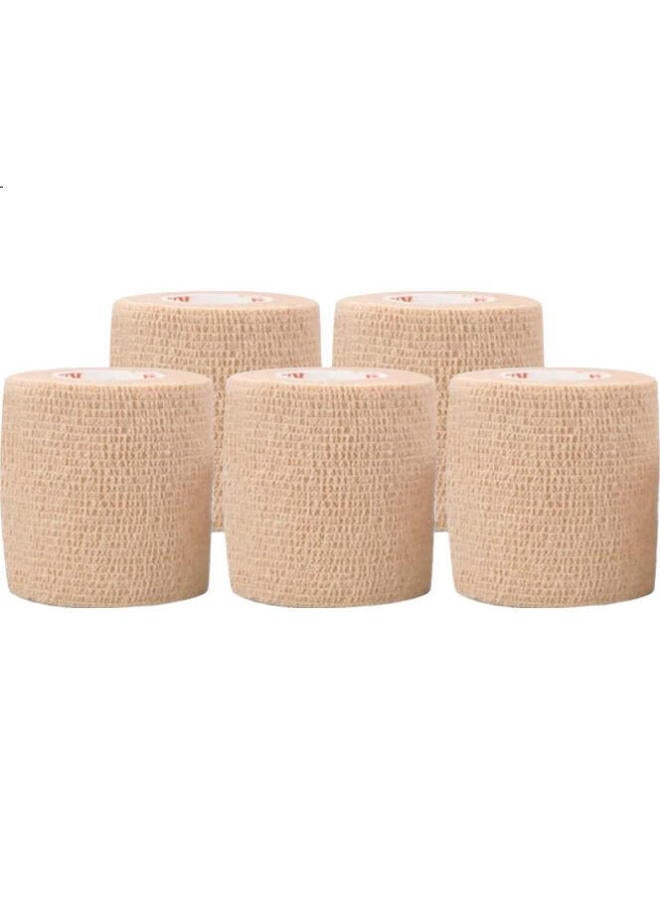 Chidong Elastic Self-Adhesive Bandage For Hand Protection, Boxing, Leg Binding, Hand And Foot Wrists, Sports Elastic Bandage, 5 Rolls, 5Cm X 4.5M - Image 3