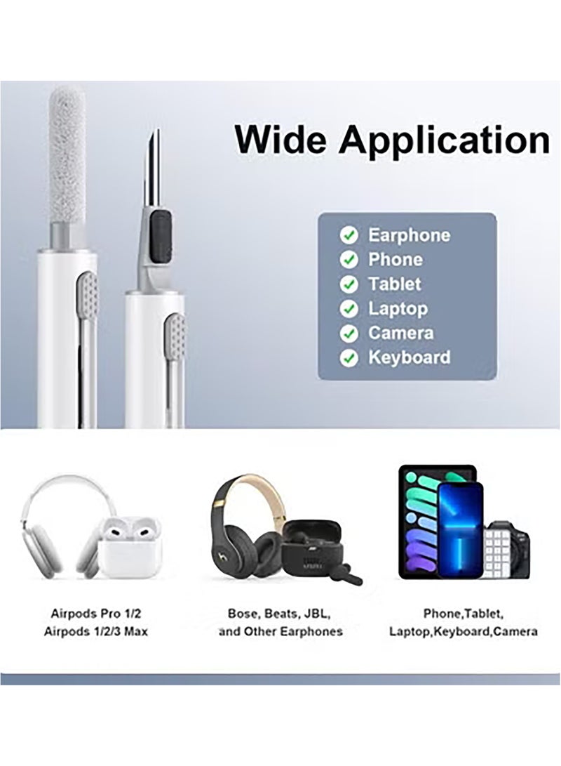 QIRG Compatible with AirPods Pro 3 Case , Plaid Patterned TPU Black Shock-Absorb 360° Protection Water Resistant Material 3D Element  Fashion With cleaning kit - Image 4