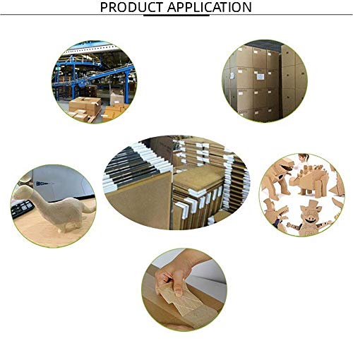 LucaSng Reinforced Gummed Kraft Paper Packing Tape, Water Activated Kraft Tape, 50 yds Length x 2" Width, Brown Carton Box Packing Tape,Sealing Fiberglass Kraft Tape (2 Inches x 150 Feet) - Image 5