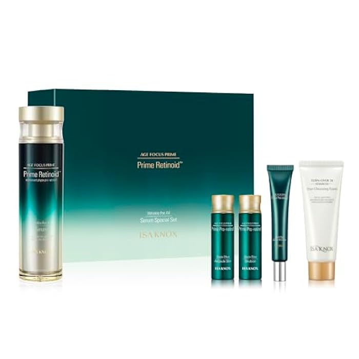ISA KNOX Age Focus Prime Wrinkle For All (4.9fl oz) - Plant-Based Korean Skin Care Solution for Skin Elasticity & Moisturization by LG Beauty. Daytime Retinol. - Image 1